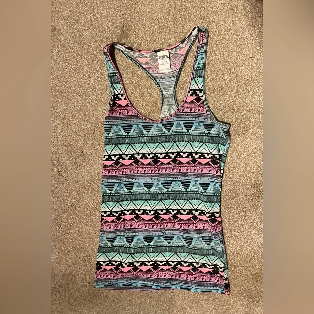 PINK Aztec top - Picture 1 of 3